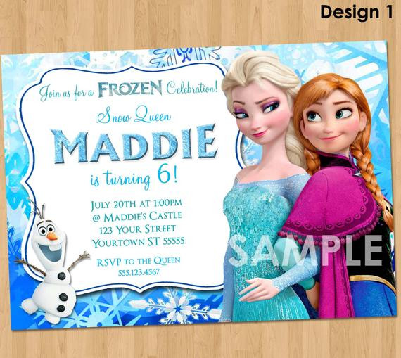 Best ideas about Frozen Birthday Party Invitations
. Save or Pin Frozen Invitation Frozen Birthday Invitation Disney Frozen Now.
