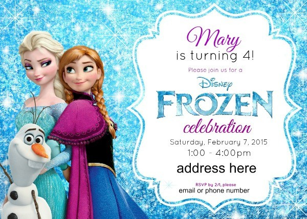 Best ideas about Frozen Birthday Party Invitations
. Save or Pin Disney s Frozen Birthday Party Ideas Pink Purple Blue Now.