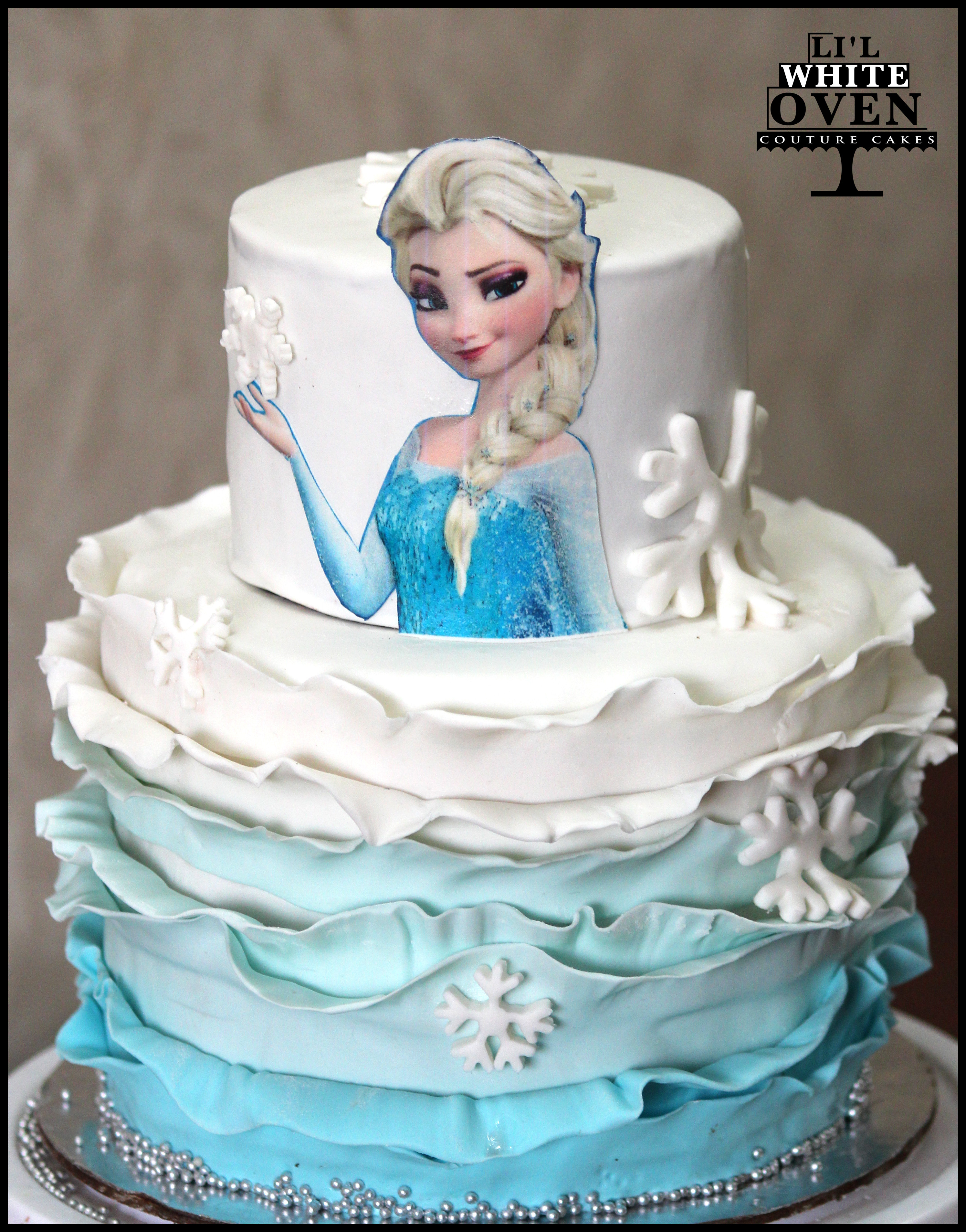 Best ideas about Frozen Themed Birthday Cake
. Save or Pin Birthday Cakes in Mumbai – Li l White Oven Now.