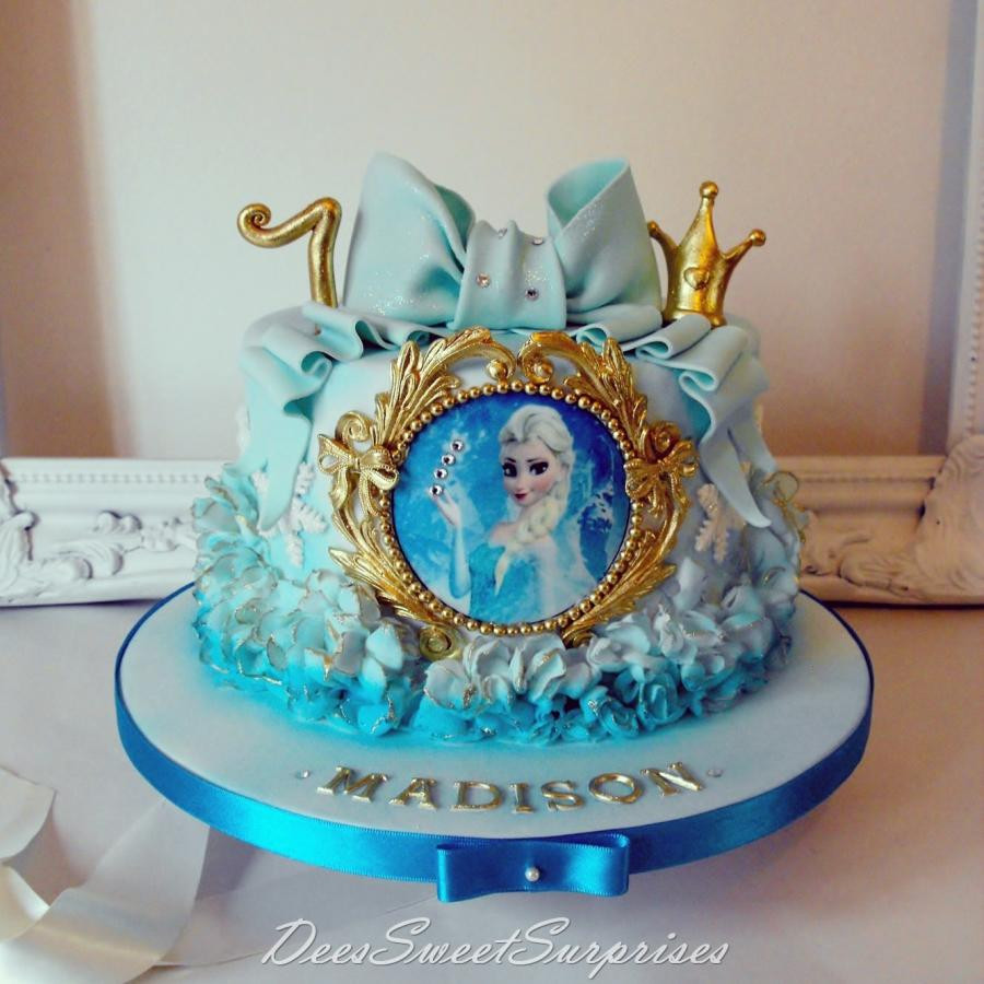 Best ideas about Frozen Themed Birthday Cake
. Save or Pin Frozen themed birthday cake Cake by Dee CakesDecor Now.