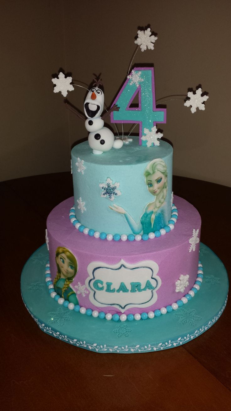 Best ideas about Frozen Themed Birthday Cake
. Save or Pin Southern Blue Celebrations Frozen Party Cake Ideas Now.