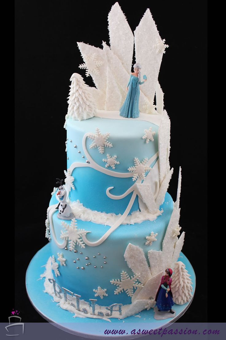 Best ideas about Frozen Themed Birthday Cake
. Save or Pin Frozen Birthday Cake A Sweet Passion Now.