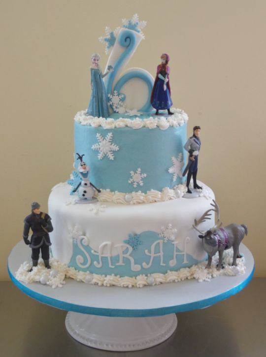 Best ideas about Frozen Themed Birthday Cake
. Save or Pin Frozen Themed Birthday Cake Cake by DaniellesSweetSide Now.