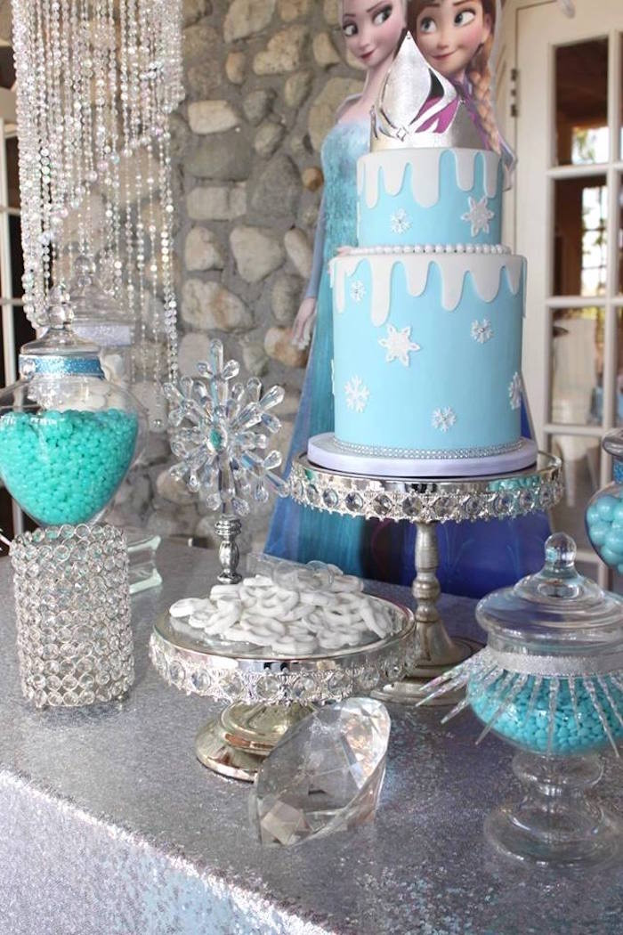Best ideas about Frozen Themed Birthday Party
. Save or Pin Kara s Party Ideas Frozen Themed Joint Birthday Party Now.