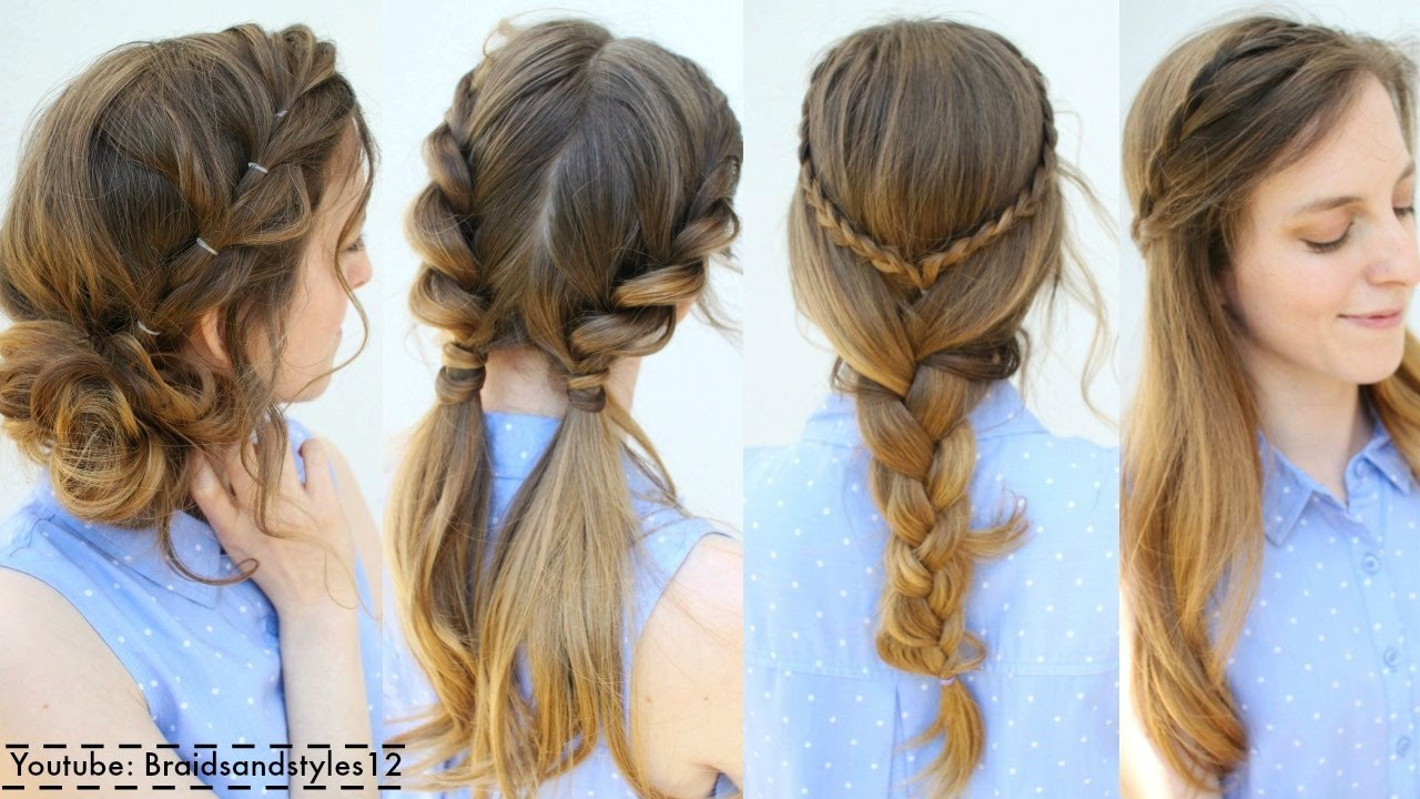 Best ideas about Fun And Easy Hairstyles
. Save or Pin 4 Easy Summer Hairstyle Ideas Now.