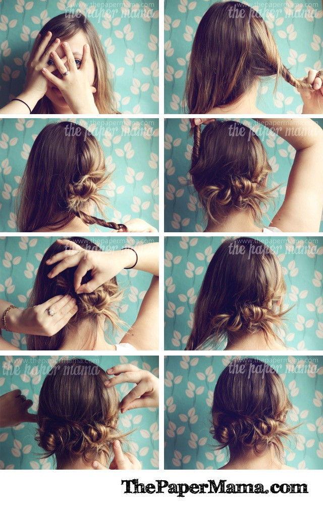 Best ideas about Fun And Easy Hairstyles
. Save or Pin 20 Clever And Interesting Tutorials For Your Hairstyle Now.