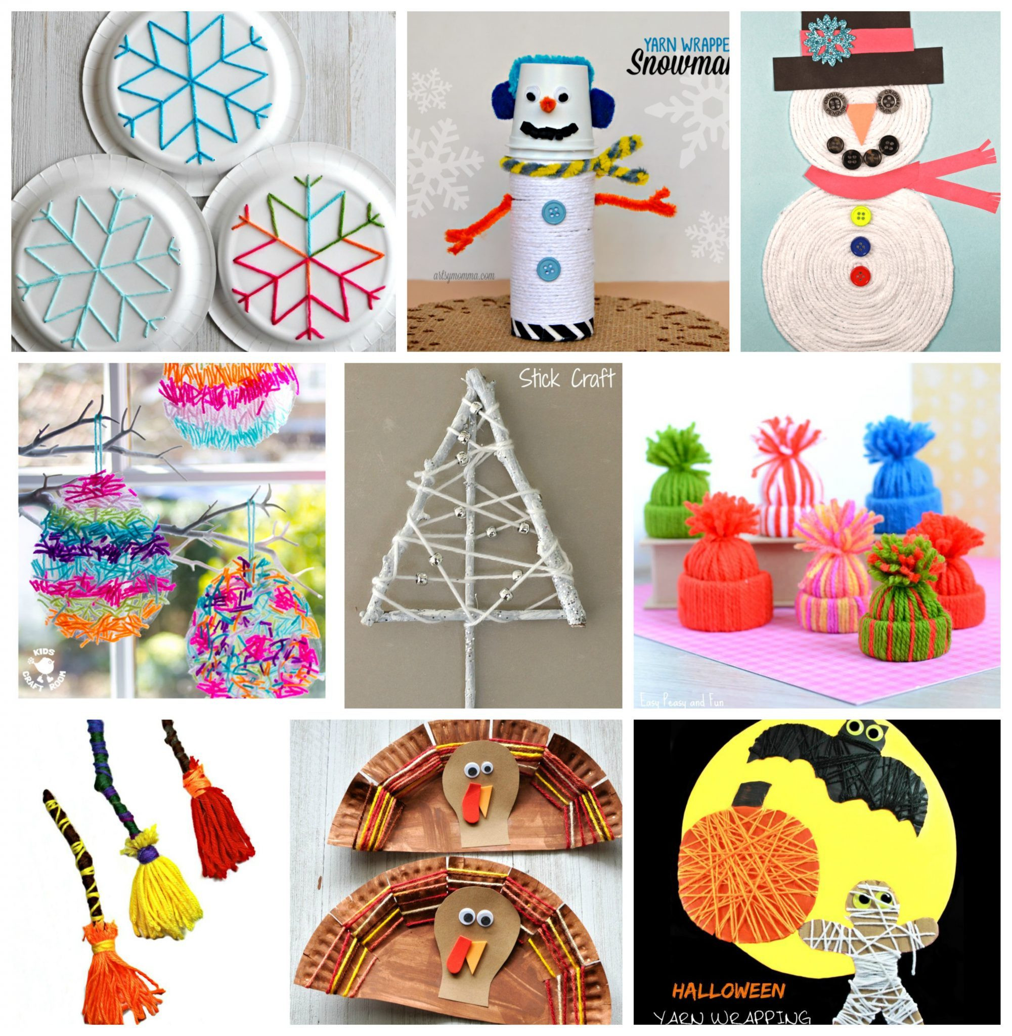 Best ideas about Fun Arts And Crafts
. Save or Pin 40 Fun Fantastic Yarn Crafts – The Pinterested Parent Now.