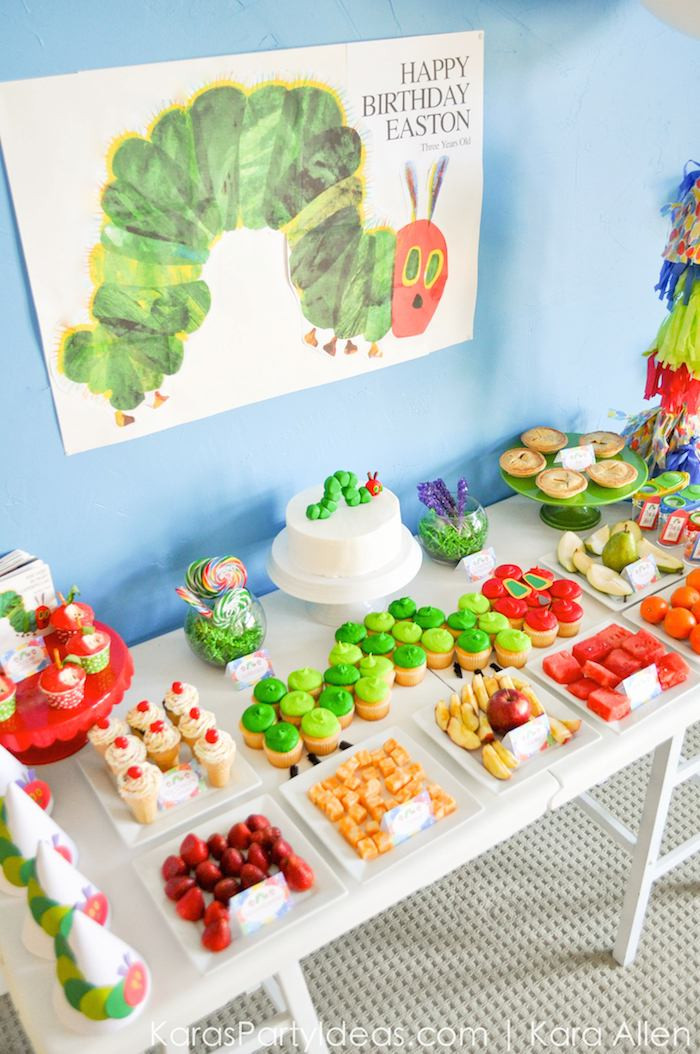 Best ideas about Fun Birthday Ideas
. Save or Pin Kara s Party Ideas The Very Hungry Caterpillar 3rd Now.