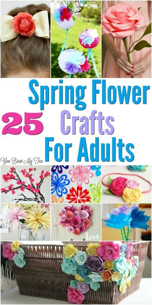 Best ideas about Fun Craft For Adults
. Save or Pin 25 Flower Craft Ideas For Adults Now.