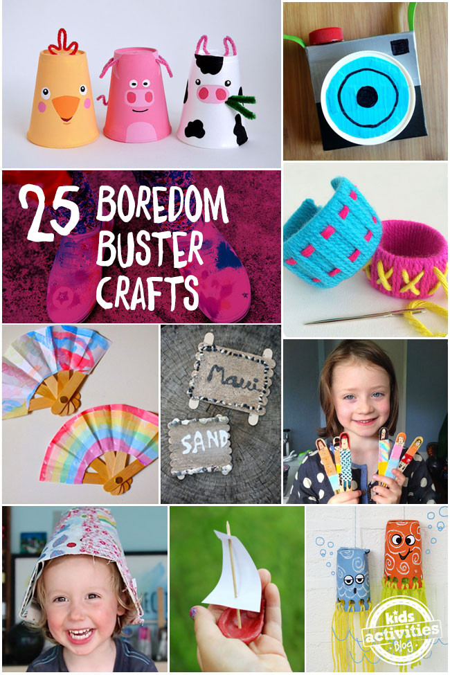 Best ideas about Fun Crafts To Do When Your Bored
. Save or Pin "Mom I m Bored" 25 Summer Boredom Buster Crafts Now.