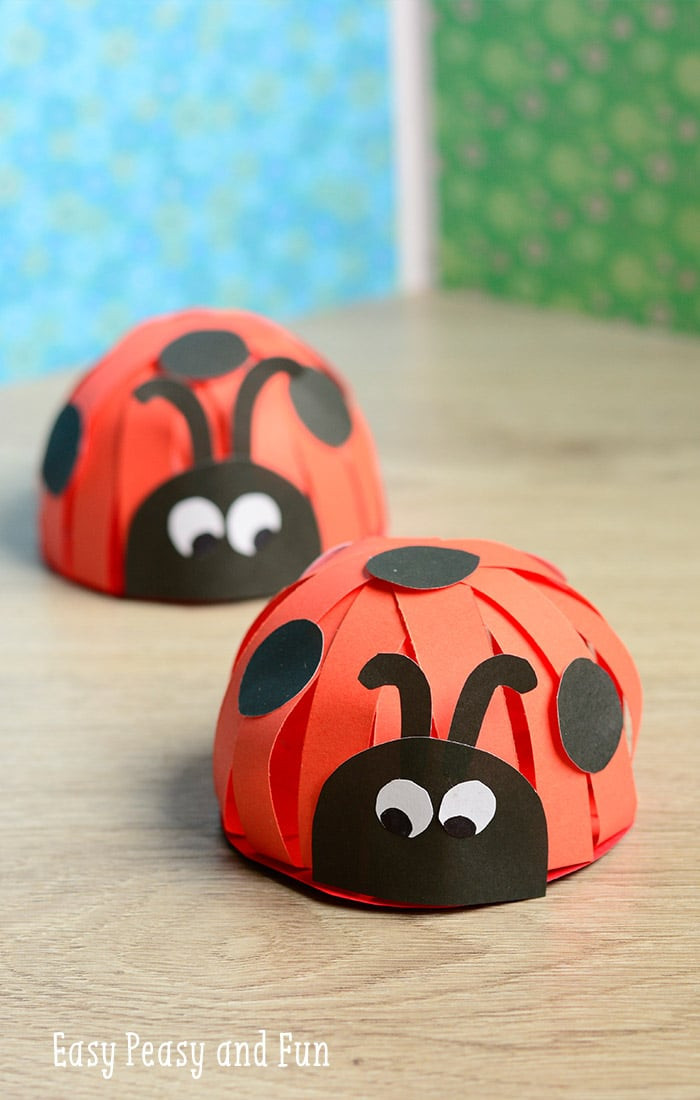 Best ideas about Fun Easy Crafts
. Save or Pin Paper Ladybug Craft Easy Peasy and Fun Now.