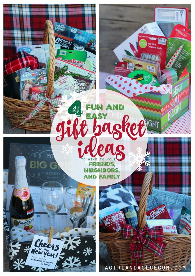 Best ideas about Fun Gift Basket Ideas
. Save or Pin 4 fun and easy t basket ideas for Christmas A girl Now.