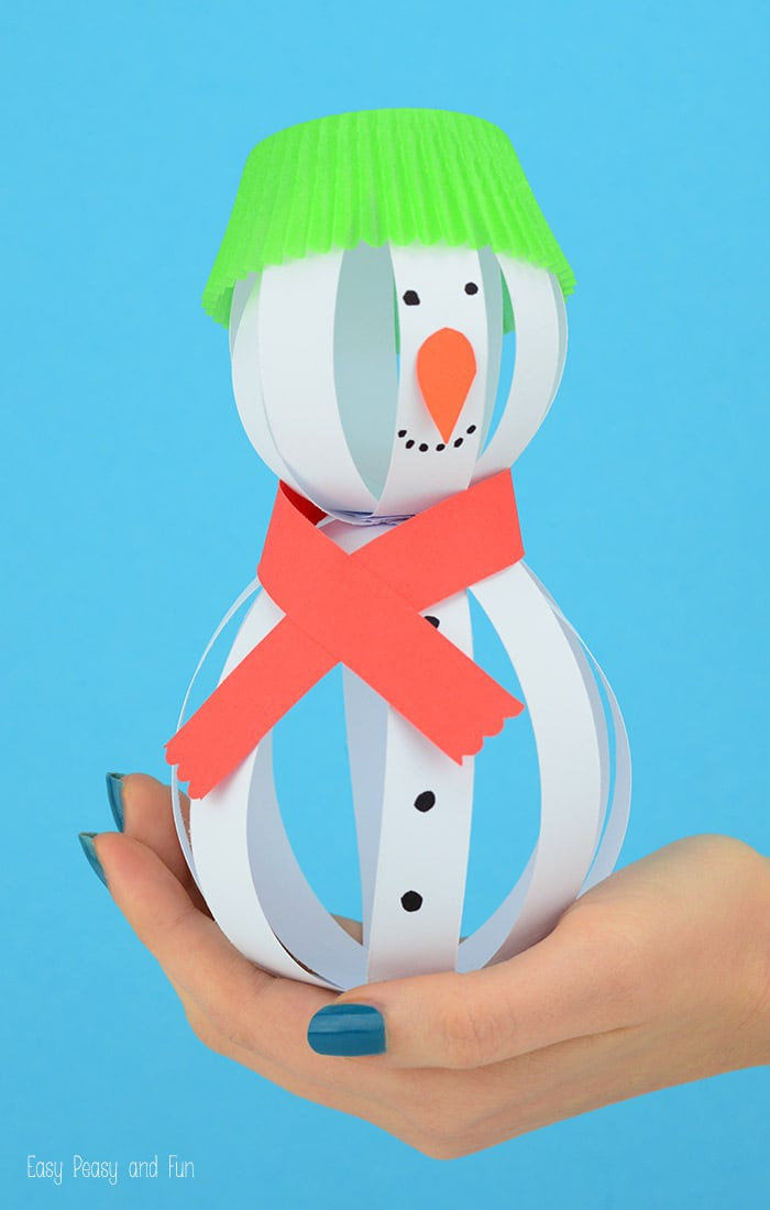 Best ideas about Fun Paper Crafts
. Save or Pin Paper Snowman Craft Easy Peasy and Fun Now.
