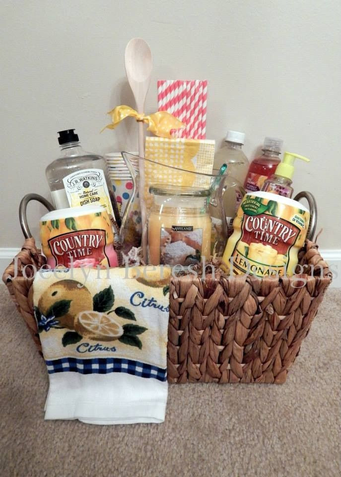 Best ideas about Fundraiser Gift Basket Ideas
. Save or Pin Lemonade Gift Basket by JocelynBereshDesigns Now.