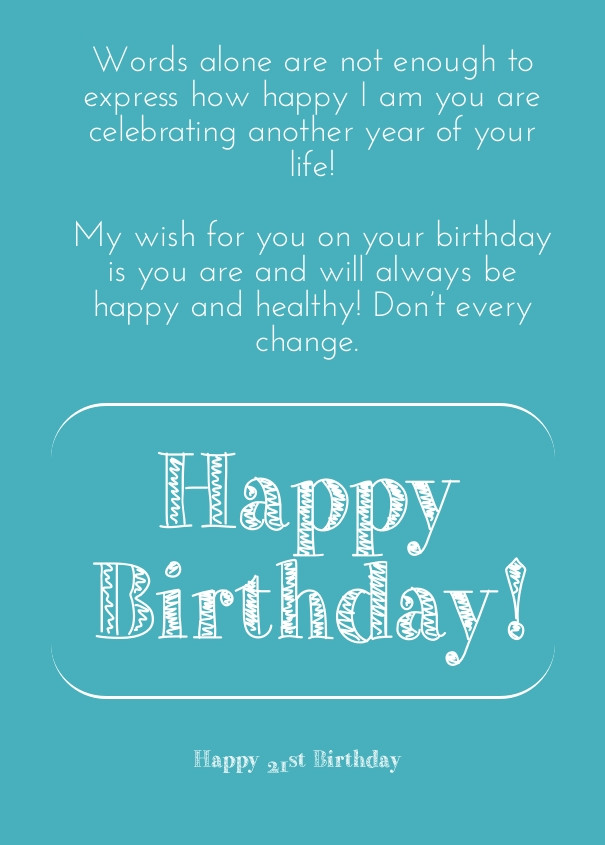 Best ideas about Funny 21st Birthday Quotes
. Save or Pin HAPPY 21ST BIRTHDAY QUOTES FOR FRIENDS image quotes at Now.