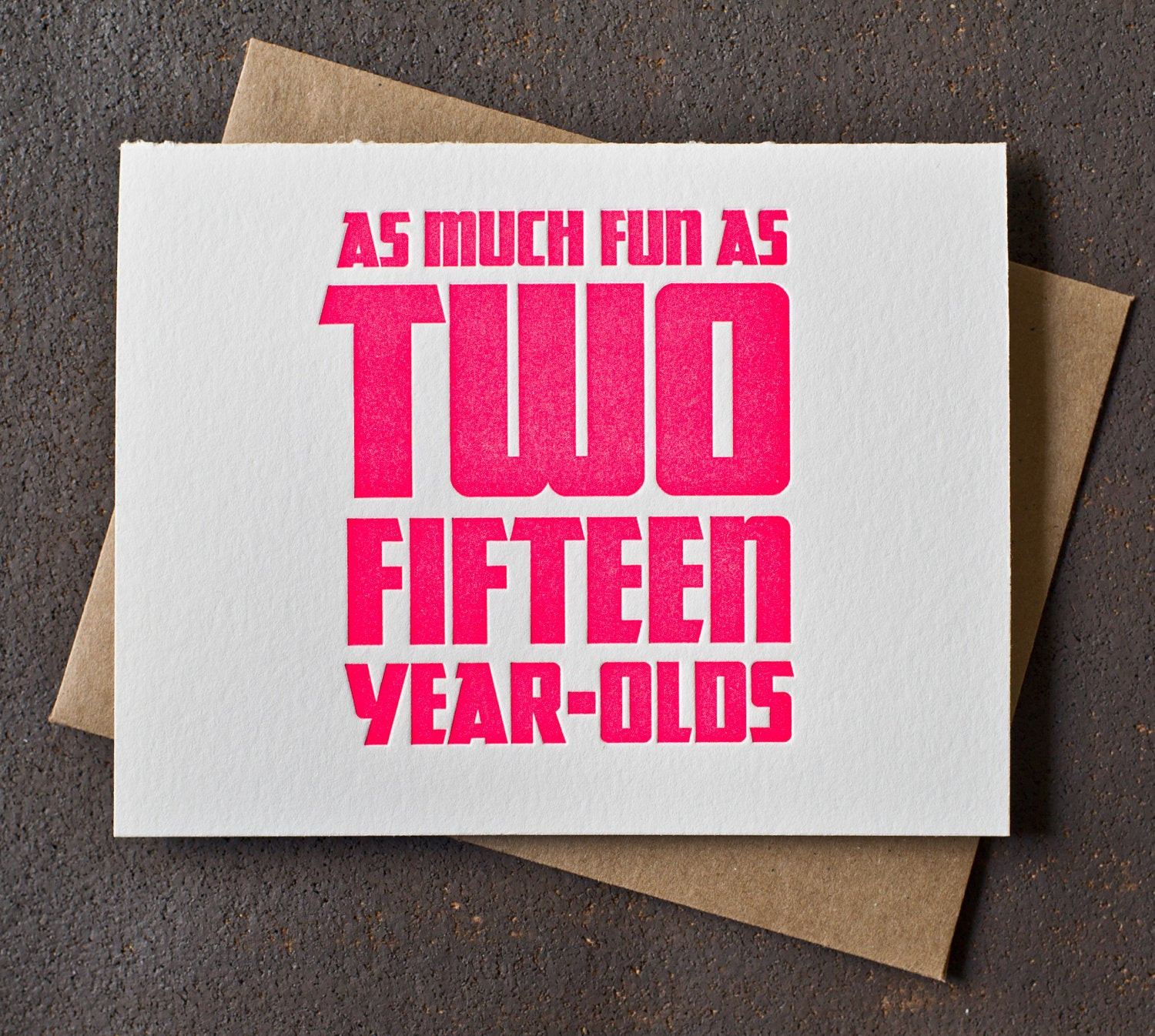 Best ideas about Funny 30th Birthday Cards
. Save or Pin 30th Birthday Card Neon Pink Fun As Two Fifteen Year Olds Now.