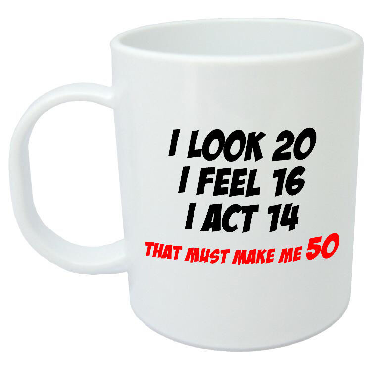 Best ideas about Funny 50th Birthday Gift Ideas
. Save or Pin Makes Me 50 Mug Funny 50th Birthday Gifts Presents for Now.