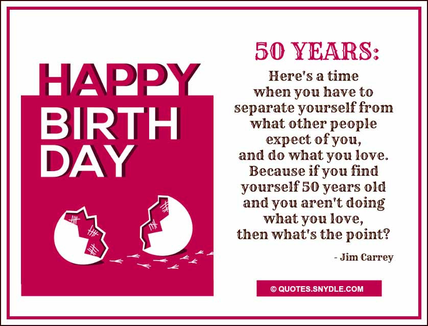 Best ideas about Funny 50th Birthday Slogans
. Save or Pin 50th Birthday Quotes Quotes and Sayings Now.