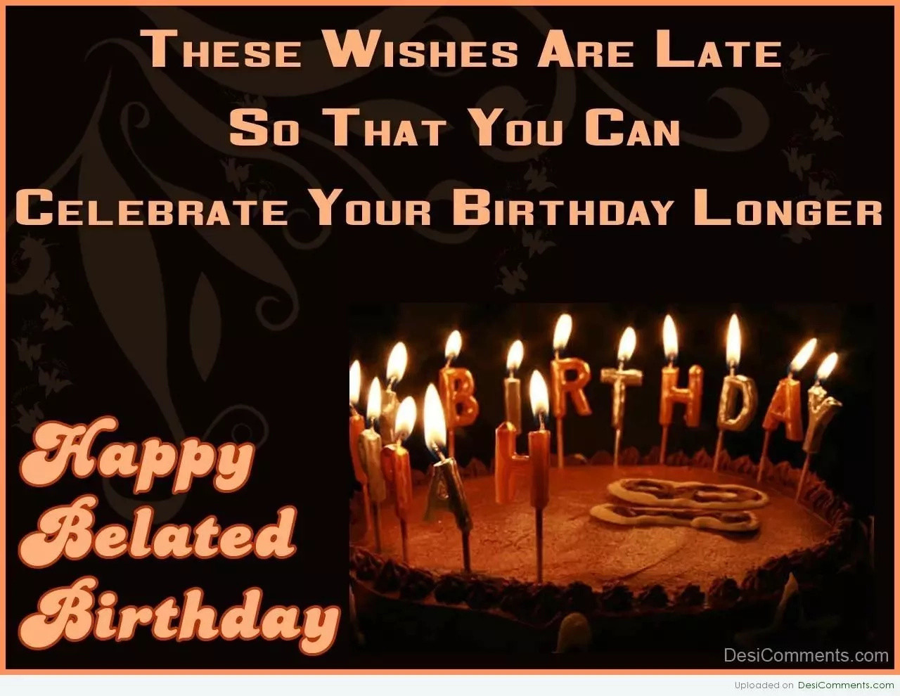 Best ideas about Funny Belated Birthday Quotes
. Save or Pin Funny Happy Belated Birthday Wishes Tuko Now.