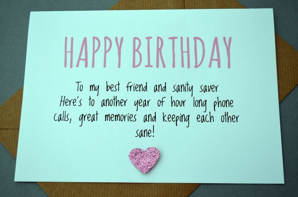 Best ideas about Funny Best Friend Birthday Cards
. Save or Pin Best Friend Birthday Card Besties Funny Humour Now.