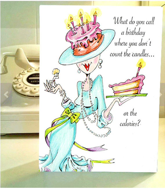 Best ideas about Funny Birthday Card For Women
. Save or Pin Funny Birthday card funny women humor greeting cards for her Now.