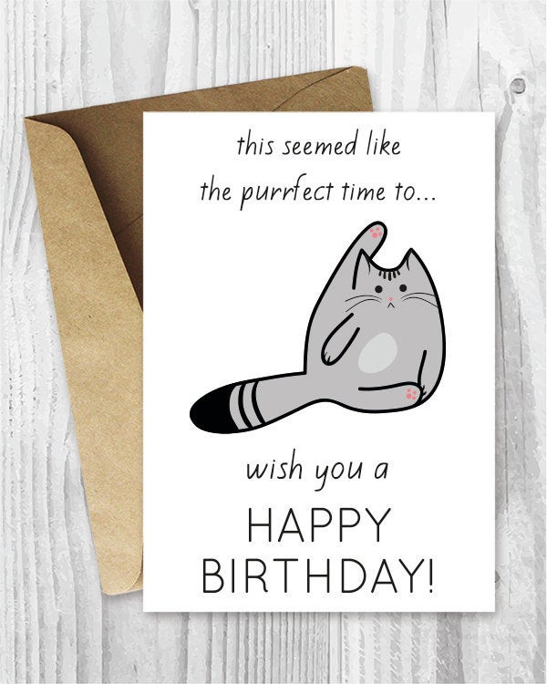 Best ideas about Funny Birthday Card Ideas
. Save or Pin Funny Birthday Cards Printable Birthday Cards Funny Cat Now.