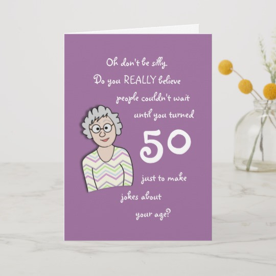 Best ideas about Funny Birthday Cards For Her
. Save or Pin 50th Birthday For Her Funny Card Now.