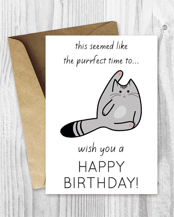 Best ideas about Funny Birthday Cards Ideas
. Save or Pin Funny Birthday Cards Printable Birthday Cards Funny Cat Now.