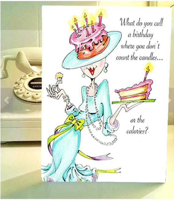 Best ideas about Funny Birthday For Her
. Save or Pin Funny Birthday card funny women humor greeting cards for Now.