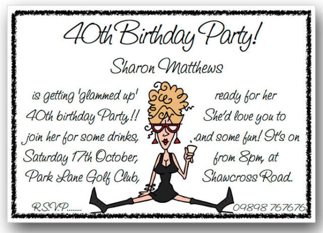 Best ideas about Funny Birthday Invitation Wording
. Save or Pin Funny Birthday Party Invitation Wording Now.