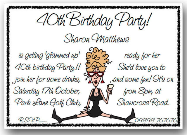 Best ideas about Funny Birthday Invitation Wording For Adults
. Save or Pin Funny Birthday Party Invitation Wording Now.