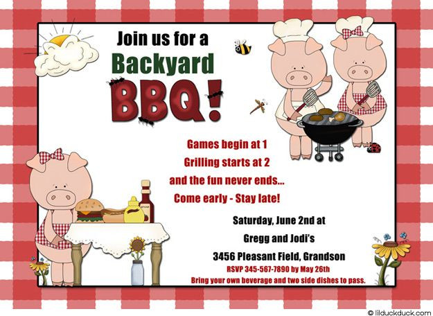 Best ideas about Funny Birthday Invitation Wording
. Save or Pin Funny Bbq Party Invitation Wording Now.