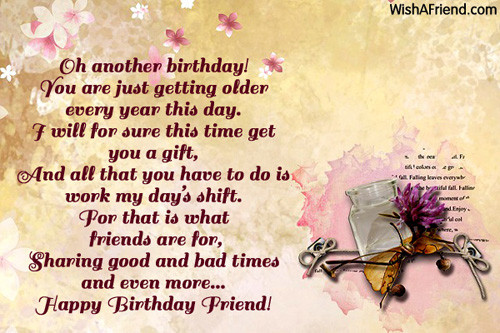 Best ideas about Funny Birthday Poems For Friends
. Save or Pin Funny Birthday Poems Now.