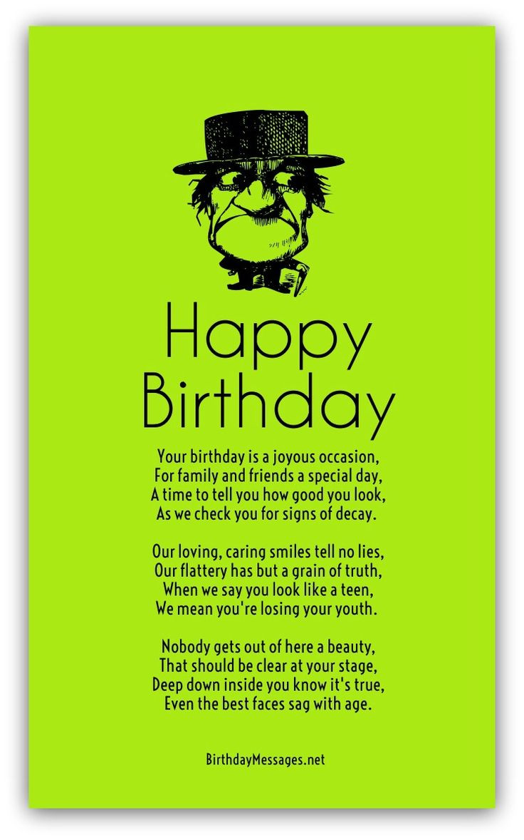 Best ideas about Funny Birthday Quotes For Her
. Save or Pin Best 25 Funny birthday poems ideas on Pinterest Now.