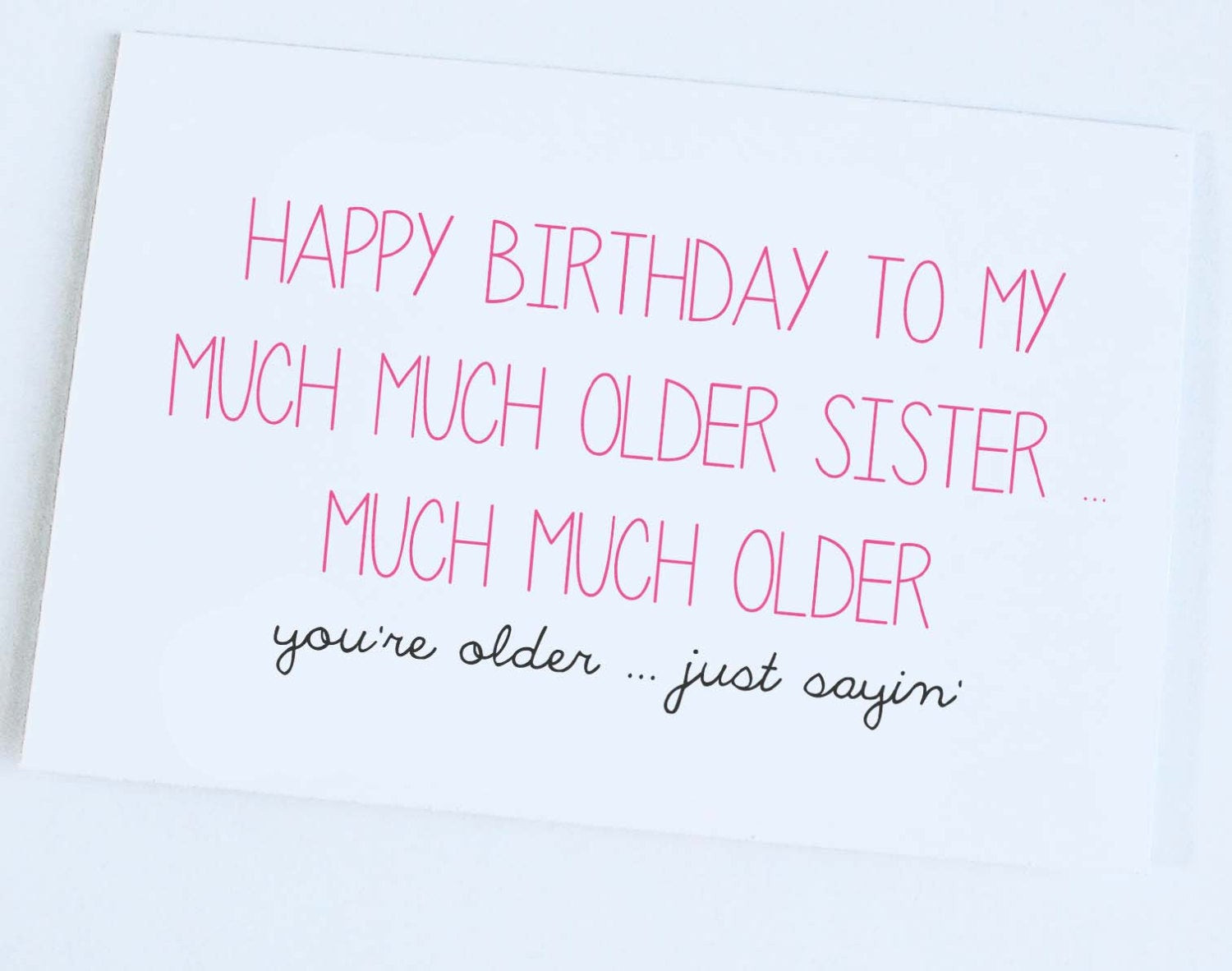 Best ideas about Funny Birthday Sister
. Save or Pin Happy Birthday Older Sister Quotes QuotesGram Now.