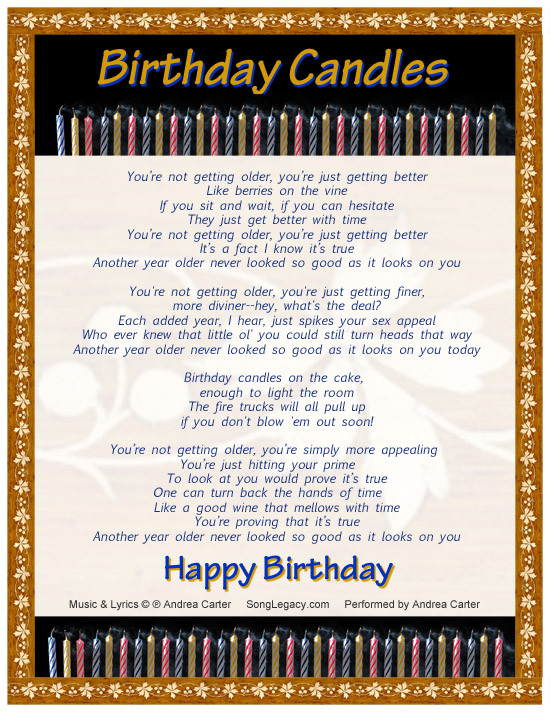 The 20 Best Ideas for Funny Birthday song Lyrics - Best Collections ...