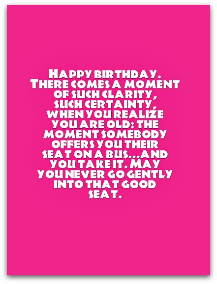 Best ideas about Funny Birthday Toasts
. Save or Pin Funny Birthday Toasts Funny Birthday Messages Now.