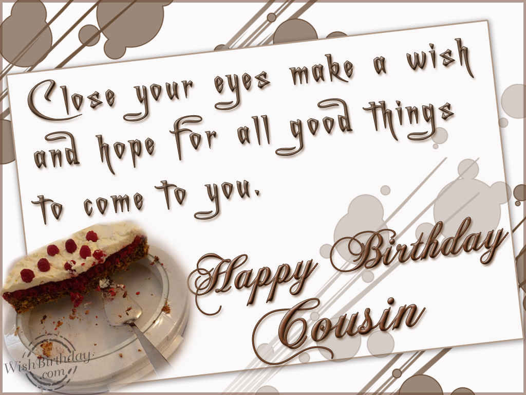 Best ideas about Funny Birthday Wishes For Cousin
. Save or Pin 100 Happy Birthday Wishes for Cousin with Now.