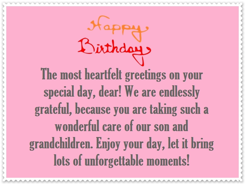 Best ideas about Funny Birthday Wishes For Mom From Daughter
. Save or Pin Daughter in Law Happy Birthday Quotes and Greetings Now.