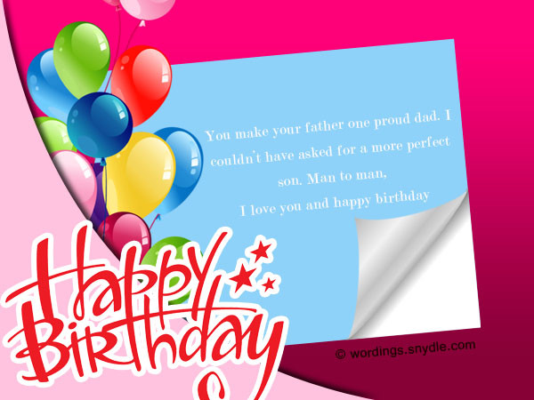 Best ideas about Funny Birthday Wishes For Son
. Save or Pin Birthday Wishes for Son Wordings and Messages Now.