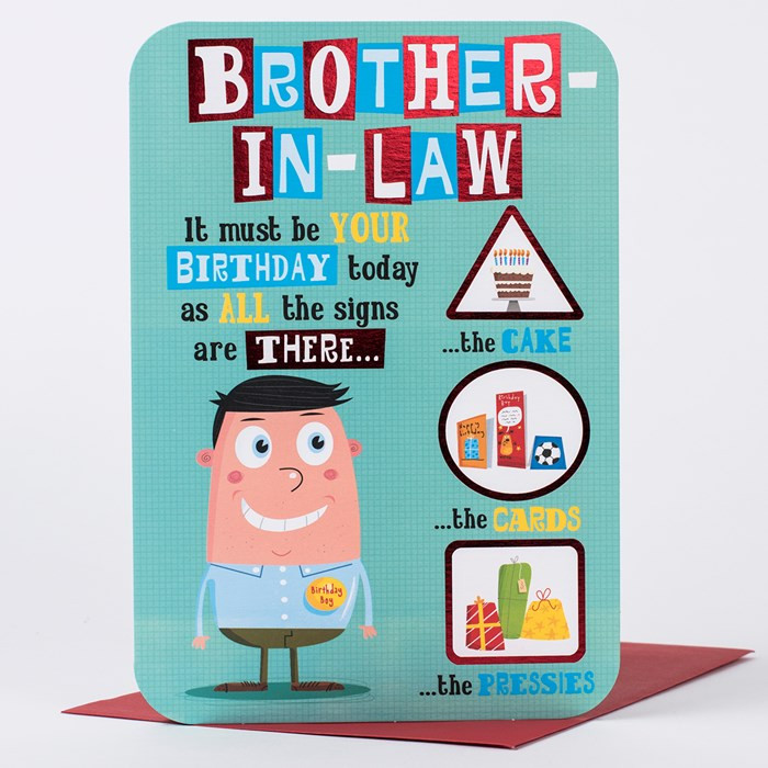 Best ideas about Funny Brother In Law Birthday
. Save or Pin Birthday Card Brother In Law Birthday Signs Now.