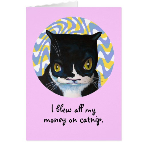 Best ideas about Funny Cat Birthday Cards
. Save or Pin Funny Cat Birthday Greeting Card Now.