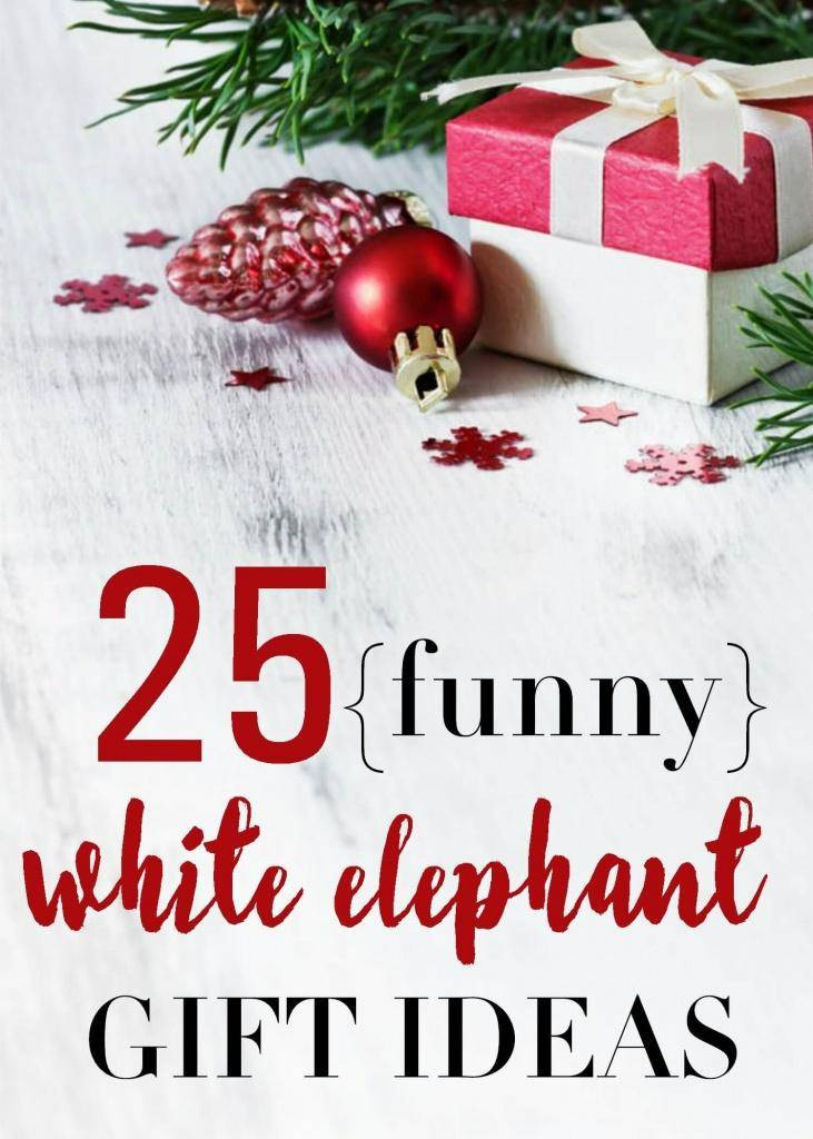 Best ideas about Funny Christmas Gift Exchange Ideas
. Save or Pin 25 Funny White Elephant Gift Ideas & Inexpensive Gifts Now.