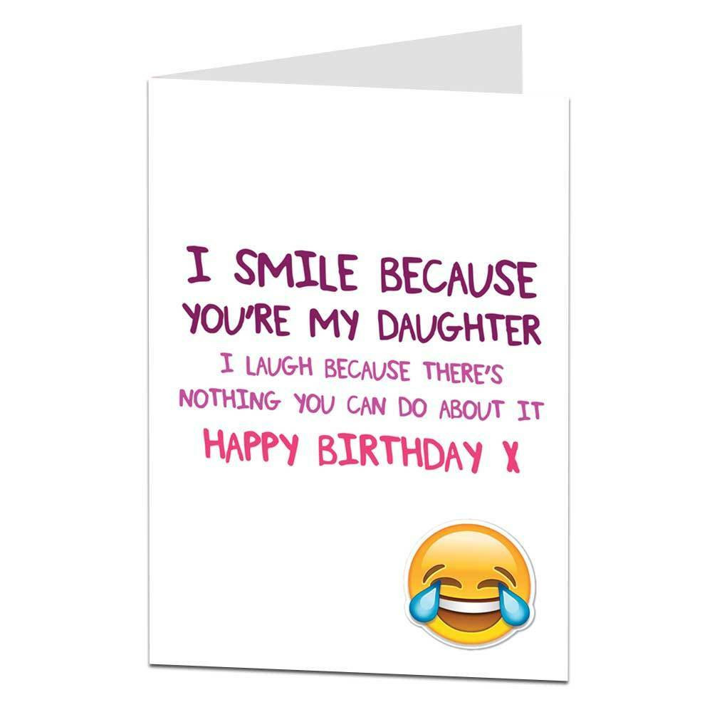 Best ideas about Funny Daughter Birthday
. Save or Pin Funny Happy Birthday Card For Daughter Daughter s 21st Now.