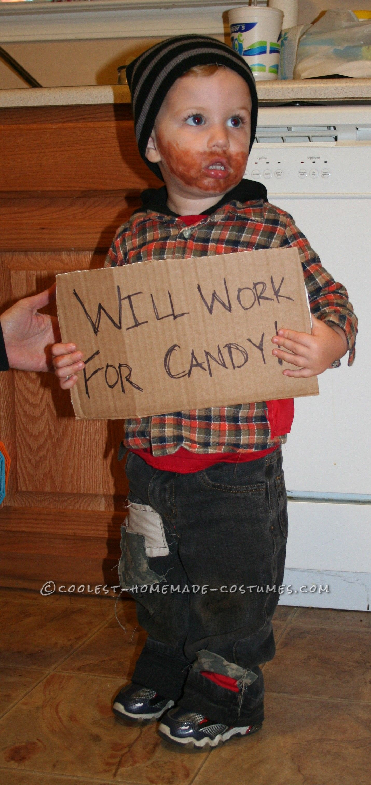 Best ideas about Funny DIY Costumes
. Save or Pin Funny and Easy Toddler Costume Idea Will Work for Candy Now.