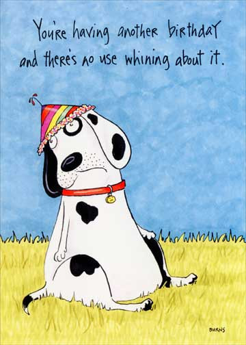 Best ideas about Funny Dog Birthday
. Save or Pin Whining Dog Funny Birthday Card Greeting Card by Oatmeal Now.