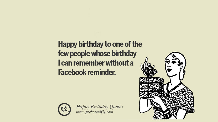Best ideas about Funny Facebook Birthday Posts
. Save or Pin 33 Funny Happy Birthday Quotes and Wishes For Now.