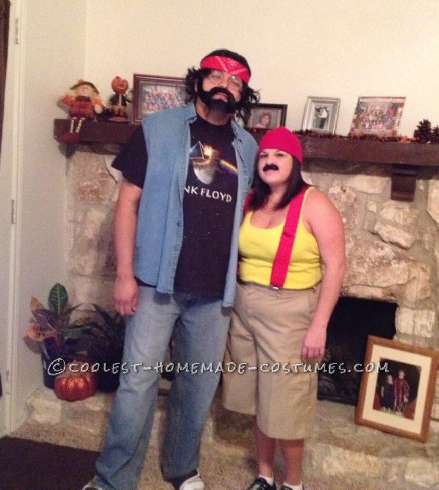 Best ideas about Funny Halloween Costume DIY
. Save or Pin Funny Last Minute Couples Costume Idea Cheech and Chong Now.