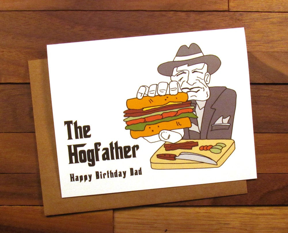 Best ideas about Funny Happy Birthday Dad
. Save or Pin Funny Birthday card The Godfather Father Birthday Card Now.