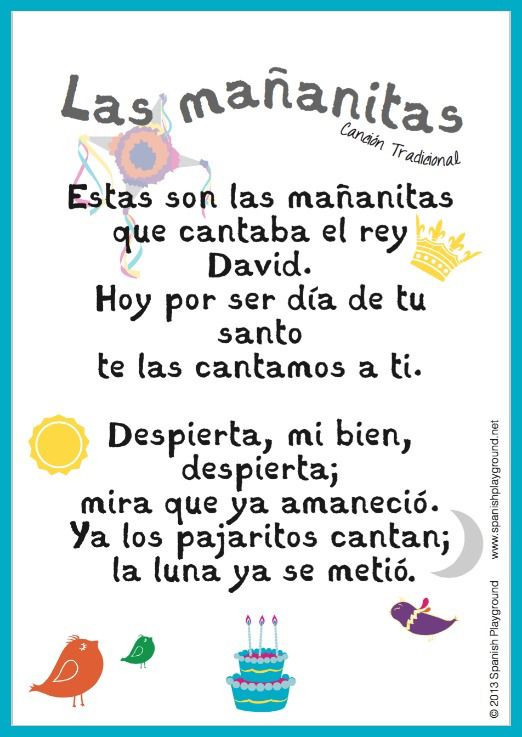 Best ideas about Funny Happy Birthday Lyrics
. Save or Pin Happy Birthday Song in Spanish Free Printable Lyrics Now.